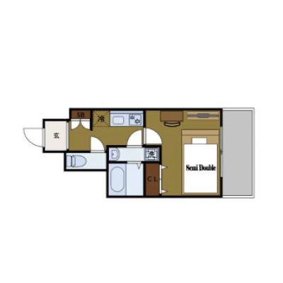 BraTTo代々木ルリオン【女性向け🥰】防犯設備完備で住環境良好なお部屋👍の物件間取り図