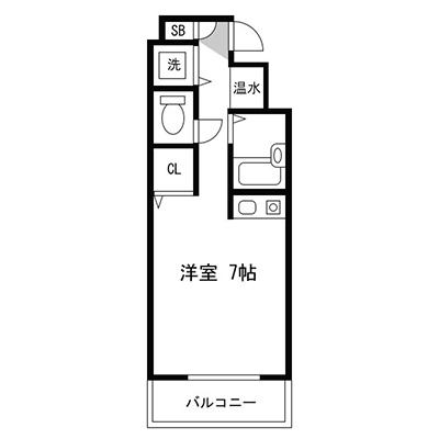 アットイン東大阪1-1『公式サイトなら室内画像も豊富で空室状況も確認可能！WEBでらくらく予約！「アットイン」で検索！🔍』の物件間取り図