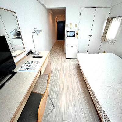 プラスパー東雲 A10-1　東雲本町二丁目  徒歩2分【洗濯機付】【セミダブルベット】【無料Wi-Fi】【保証人不要】の物件間取り図