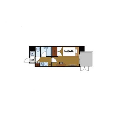 BraTTo大塚パレス【ビジネスマン向け💻】1週間から長期までOK👌早い者勝ちです🏢の間取り図