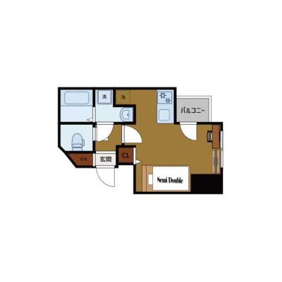 BraTTo東向島ルリオン【女性向け🥰】1週間から長期までOK！お早めにお問い合わせください👐の物件間取り図