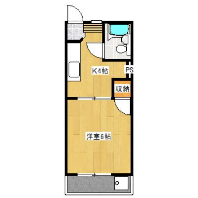 ★Wi-Fi無料★　角部屋！最上階！最寄り駅へのアクセス良好♪【東静岡2】の間取り図
