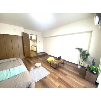 🌈新規オープンにつき賃料半額🌈✨長府駅から徒歩４分🚶‍♀️と生活利便性✨　🛜WIFI無料　🔑オートロック　🅿️駐車場有　🛁バス・トイレ別✨✨の物件間取り図