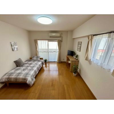 🌈新規オープンにつき賃料３０％OFF🌈　🚃箱崎駅から徒歩２分🚃　💻無料Wi-Fi💻　イージーステイ箱崎２の物件間取り図