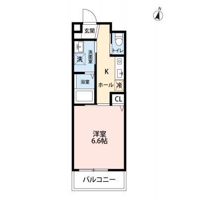 🌈新規オープンにつき表示賃料から半額！ （１１月末まで）🌈◆パシオン羽曳野１　【駐車場付き！オートロック・セパレート】の間取り図