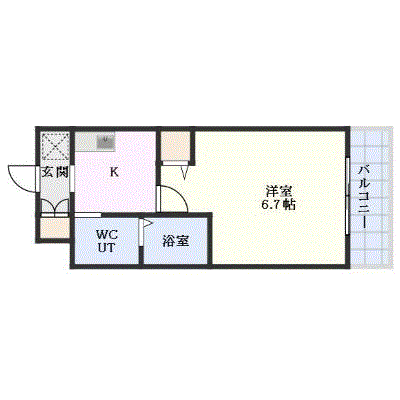 マンスリーリブマックス弁天町駅東ドーム△【ペット・Wi-Fi対応・築浅】≪エクセレントシリーズ≫の物件間取り図
