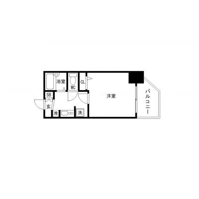 OneLife豊洲フォース【▼室内見学可（※空室状況により、応相談）オートロック付き】の物件間取り図