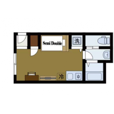 BraTTo祇園八坂ムーン【ビジネスマン向け💻】インターネット無料の駅近高設備物件👍の物件間取り図