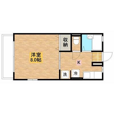 ハーモネートアークハイムの物件間取り図