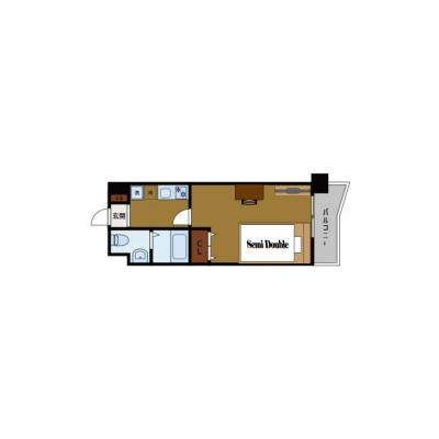 BraTTo薬院ローズ【11、12月入居キャンペーン😍さらに1,000円OFF👍】の物件間取り図