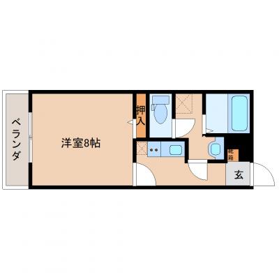 アニマーレ　113号室　即入居OK！の物件間取り図