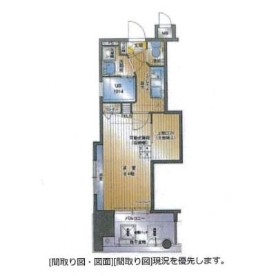 アクタス薬院大通り　Bの物件間取り図