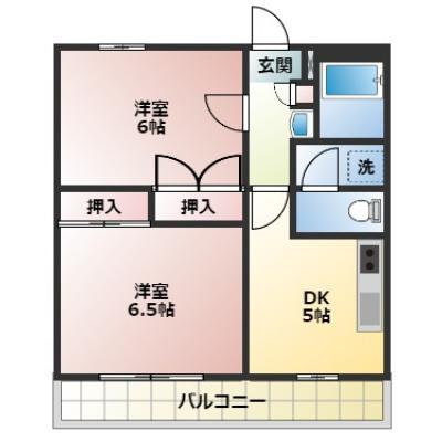 南海の物件間取り図
