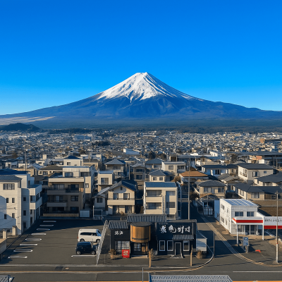 富士山絶景！🗻🌟駅近！🚃コンビニ徒歩3分！🏪アクセス良好！TM35 A号室の物件間取り図