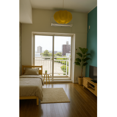 沼津駅徒歩8分！駅近！家具家電付！TM45 404号室の物件間取り図