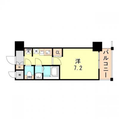 トラスト神戸14【神戸大学病院まで徒歩5分！研修に最適】の物件間取り図