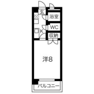 フォルム宮崎駅前の間取り図