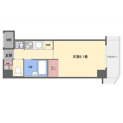 【オレンジマンスリー吉祥寺駅前①】♪新規OPEN特別キャンペーン♪今だけ賃料1,000円OFF！！駅近,禁煙ルーム,Wi-Fi無料,オートロック付き、エレベーターありの物件間取り図