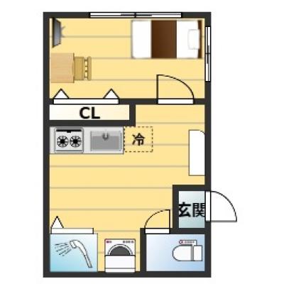 【ネット無料】TNS北千住の物件間取り図