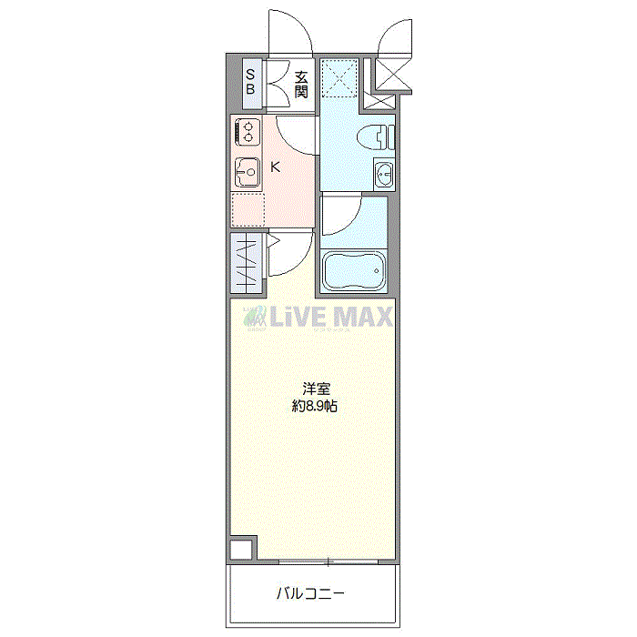 グッドステイ下落合駅前☆『禁煙ルーム・駅3分・独立洗面・浴室乾燥付』【ハイクラス】の物件間取り図