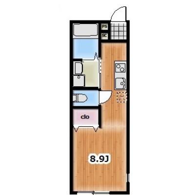 ONLY谷塚1【🌈WiFi・管理費０円キャンペーン🌈】オートロック・宅配BOX付き！バストイレ別築浅★谷塚駅⇔🚃草加駅2分・上野駅24分・越谷・北千住⇔直通🚃の物件間取り図