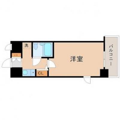 🔶【法人様限定】割引特典多数あり🔶2室以上契約ならさらにお得✨◆パシオン大阪梅田２【３路線利用可能！オートロックあり】の間取り図