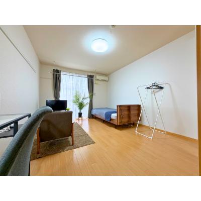 グランマンスリーつくば東平塚R105【筑波大学病院徒歩圏内♪】【Wi-Fi無料☆】【別途駐車場利用可能】【独立洗面台・浴室換気乾燥機あり！】の物件間取り図