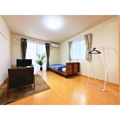 グランマンスリーつくば東平塚R107【筑波大学病院徒歩圏内♪】【Wi-Fi無料☆】【別途駐車場利用可能】【独立洗面台・浴室換気乾燥機あり！】の物件間取り図