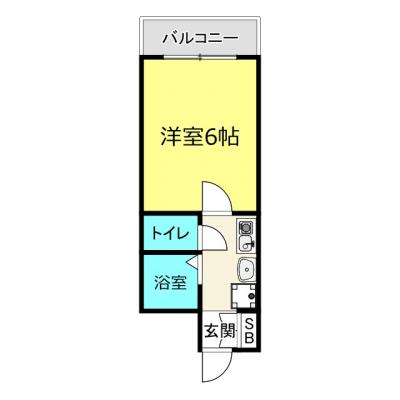 ✨【オートロック📱／家具家電付きのお部屋🌈】「鳳」駅まで徒歩10分🚶‍♀️✨の物件間取り図