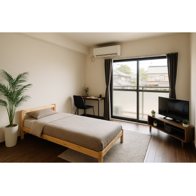 Wifi無料！家具家電付！八王子駅徒歩圏内！TM53 402号室の間取り図