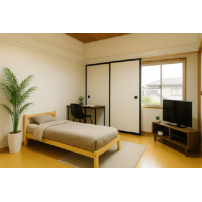 Wifi＋家具家電＋駐車場すべで無料！入居者受付中！ 108号室　TM36の間取り図