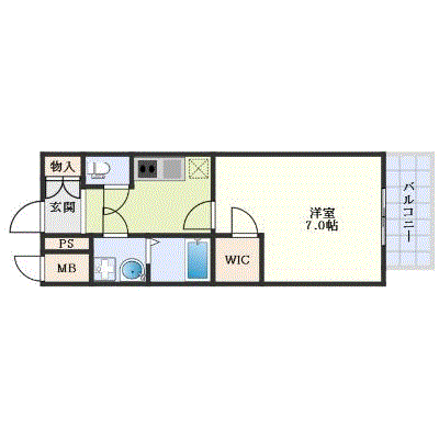 グッドステイ阪神尼崎駅北エスプレイス▲【ハイクラス・設備充実】の間取り図
