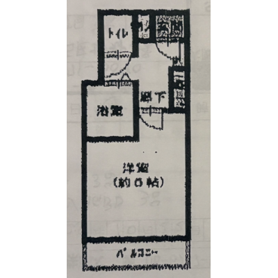 🌈🌈【家具家電付のお部屋🙆‍♀️✨】南海本線『堺駅』徒歩7分の好立地 🚶‍♀️✨の間取り図