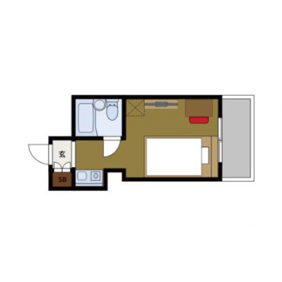 【築浅物件】駅近×静音｜禁煙｜家電一式｜個人歓迎｜の間取り図