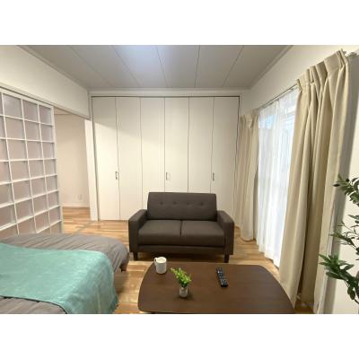 🌈新規オープンにつき賃料半額🌈下関駅、唐戸バス停徒歩15分🚶‍♂️✨広々１DK　🛜インターネット無料　生活利便性✨✨の間取り図