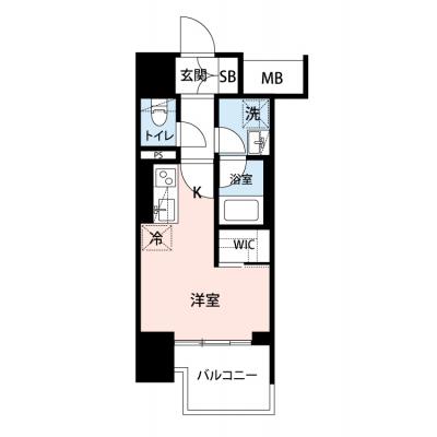 【✨🌅❄年末年始大感謝祭❄🌅✨】【禁煙🚭/Wi-Fi無料🌐】マイナビSTAYデュオフラッツ仙台木町通リネア【仮称】　201の物件間取り図