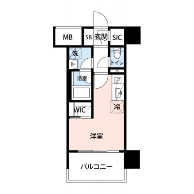 【✨🌅❄年末年始大感謝祭❄🌅✨】【禁煙🚭/Wi-Fi無料🌐】マイナビSTAYデュオフラッツ仙台木町通リネア【仮称】　202の物件間取り図