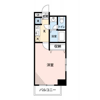 【🍂!期間限定ほっと価格！🍂】【禁煙🚭】マイナビSTAYトワイライトヒルズ白金台　605の間取り図