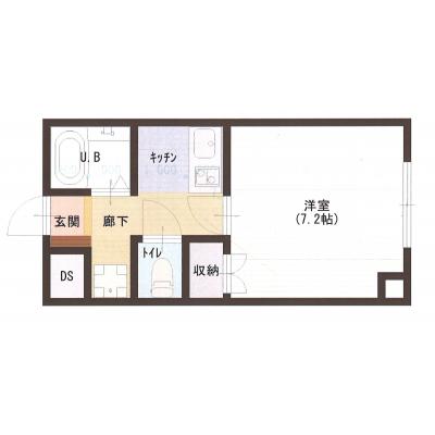 ハイエースも駐車可！♦RAKUDA平和台４♦の間取り図
