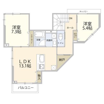 JAMES-TEIの間取り図