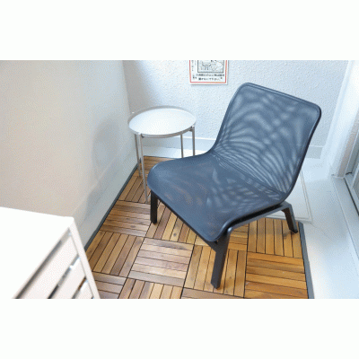 【東本願寺前5分】ウッドデッキ・無料Wi-Fi完備丨マンションカトレア205(禁煙)(1)の物件間取り図