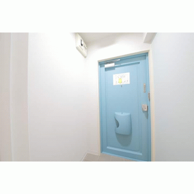 【東本願寺前5分】ウッドデッキ付◎住宅街で短期滞在丨マンションカトレア202(禁煙)(1)の物件間取り図