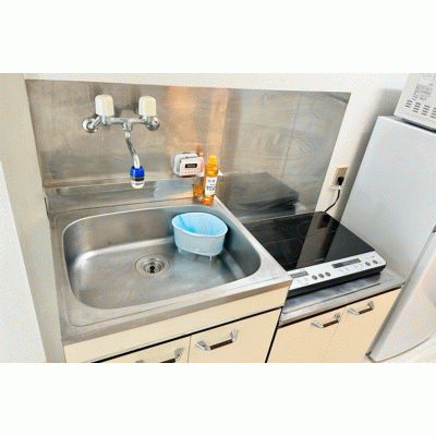 【京王堀之内8分】リモートワーク・出張向け｜ネット無料丨シティーハイツ堀之内1K(禁煙)(3)の物件間取り図