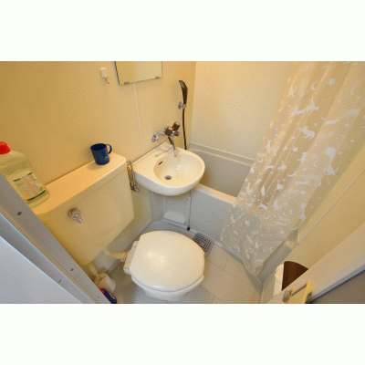 【中井5分】テレワーク・出張に◎Wi-Fi無料丨東都マンスリーララシオン中井1R（禁煙）(4)の間取り図