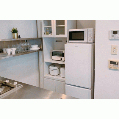 【東麻布】赤羽橋2分◎都会的空間・無料ネット完備丨Fleg Higashi Azabu1 Bedroom（1LDK）(1)の間取り図