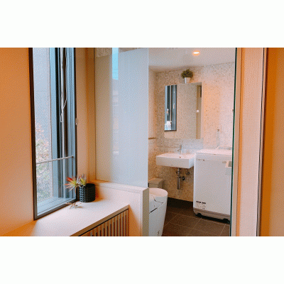 【不動前8分】目黒|洗練空間|テレワーク◎丨EstLargo MeguroStudio With Balcony（1DK）(3)の物件間取り図