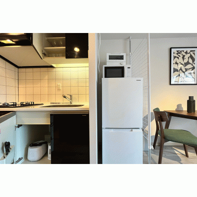 【両国9分】短期滞在◎静かで安心の街丨Dash Living RyogokuLarge Studio with Balcony（1R）(2)の物件間取り図