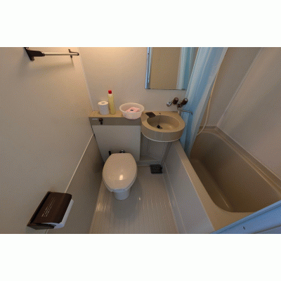 【東白楽5分】バス・トイレ別◎Wi-Fi無料丨東都マンスリーセザール東白楽1R(禁煙)(2)の物件間取り図