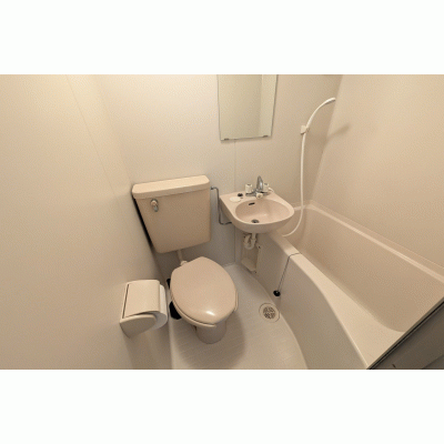 【横浜10分】テレワークに◎ネット無料丨東都マンスリー モンテベルデ第5横浜ワンルーム(禁煙)(2)の物件間取り図