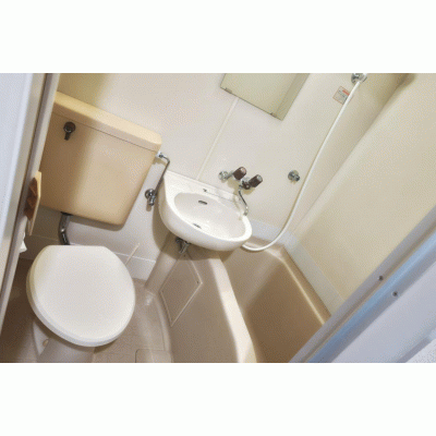 【聖蹟桜ヶ丘5分】ネット無料・テレワークにも丨東都マンスリー 聖蹟桜ヶ丘ビル1R（禁煙）(5)の間取り図